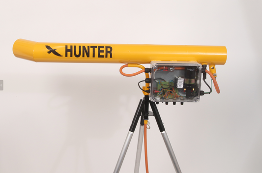 Hunter bird scarer, light sensor model